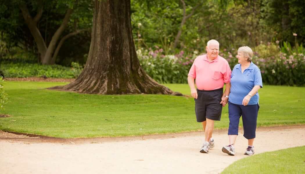 Walking exercise for elderly sale